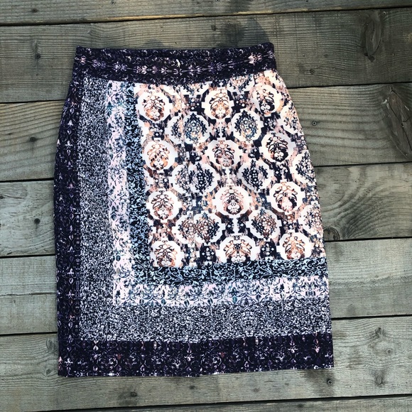 Antonio Malani Print Skirt - Picture 3 of 5